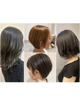 抜け感を出す【透明感カラー&シルエット抜群ショート】自然なおしゃれなら【Takahiro】に◎