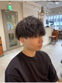 フェザーパーマ/サーフカール/波巻きツイストスパイラル