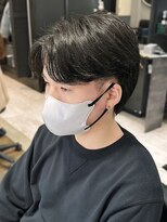 ジゼル 筑紫野(GiseL)&nbsp;メンズパーマ ニュアンスパーマ ツーブロック 刈り上げ 20代30代