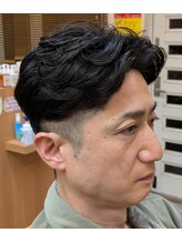 トウキョウケン(Tokyoken)&nbsp;ナチュラルソフトパーマツーブロックスタイル