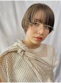 大人クール20代30代40代マッシュショート３
