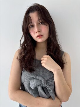 ユーフォリア 青山(Euphoria) ミディアムレイヤー/フォギーベージュ/透明感カラー