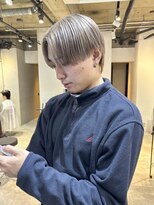 ノエル 池袋店(noel)&nbsp;マッシュ/ミルクティー/刈り上げ/ニュアンスパーマ/シースルー