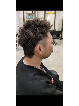 ベーグルヘアーアンドアイ(BAGEL.hair&eye) ツイストスパイキーショートウルフ