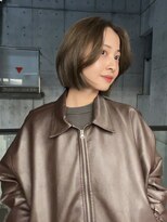 ブラン(Blanc Aoyama) レイヤーカット/顔まわりカット/ブリーチなし/ボブ/ミディアム