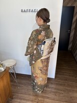 ルネッサンスヘアー ラファエロ(RAFFAELLO)&nbsp;着物姿