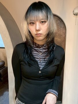 オルン(ORGN.) ハッシュカット　レイヤーカット　デザインカラー　大須