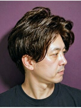 ピーエムヘアー(PM hair) メンズカットビッグロッドパーマ