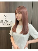 ハーツオオサカ(HE:ARTS OSAKA)&nbsp;韓国髪質改善艶カラーで叶える上質ロング韓国ロング韓国ヘア
