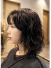 【ダメージレスにお洒落なカール】ケアパーマ+カット ¥14800→¥13320