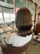 ヘアサロン フラット(Hair salon flat) オリーブグレージュ