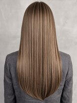 ロカ バイ ティアトロ ヘア サロン(ROCA by teatro hair salon)&nbsp;ミルクティーベージュ アッシュ ツヤ髪 ロングヘア 20代