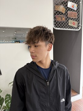 アロハナ 津店(ALOHANA) 20代30代/メンズカット/フリンジカット/アッシュブラウン/無造作