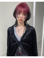 ウィットサークル(wit circle)&nbsp;wolf cut + design color