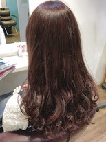パティオンツー(PATIONN2)&nbsp;ピンク ベージュ 透明感 ツヤ感 ロングヘア 表参道 青山 原宿 ☆