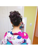 ヘアーサロンイワタ クレアーレ(IWATA creare)&nbsp;ヘアセット、浴衣