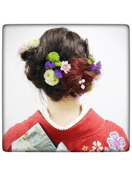 プレッソヘアー Presso hair 成人式アレンジ