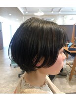 ビスポーク(BESPOKE)&nbsp;20代30代40代小顔ショートブル-ブラック#ミツイショート