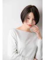 リノナ(Linona)&nbsp;大人の抜け感ワンサイド耳掛けショート【Linona/大野加奈】