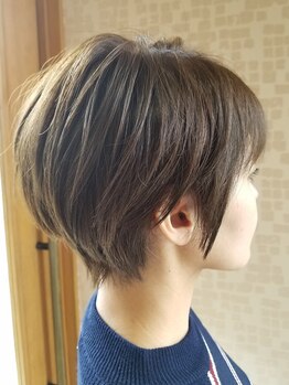 ヘアーデザイン カグラ(Hair design Kagura)の写真/「ショートスタイルが似合うか不安…」という方もOK！丁寧なカウンセリングで理想のスタイルをご提案♪