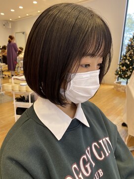 カッツ 東尾道店(CUT S) スクールカット　ボブヘア