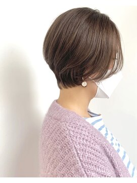 カンナ(CANNA) 【CANNAカンナ】大人女性の柔らかいまるみボブショート☆