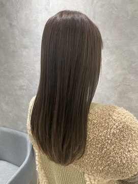 フレームプラス 御堂筋難波店(FRAME +) 【FRAME+】透明感ラベンダーベージュ