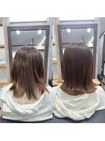 ナチュラル 泉中央店(Natural) ケアルーガで外ハネもしやすく◎