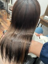 スリアン(sourian)&nbsp;インナーカラーブリーチ縮毛矯正×髪質改善