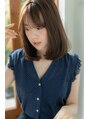 大波純一美容室パーティハン&nbsp;ナチュラルモテヘアーミディアムスタイル