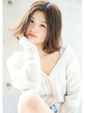 ヘアアンドメイク シークネクスト(HAIR&MAKE SeeK NEXT) 【SeeK NEXT】センターパート×外ハネボブ