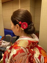 ブラウ ネイル パーティー(Blau Nail Party)&nbsp;椿艶シニヨン