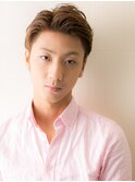 オールバックでデキル感ＵＰ！オーガニックカラーヘアc戸田公園