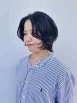カリーナコークス 原宿 渋谷(Carina COKETH) ブルーブラック/ウルフカット/インナーカラー/ダブルカラー