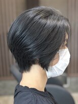 アトリエコア(Atelier Coa)&nbsp;ショートカットショートボブハンサムショートグレージュカラー