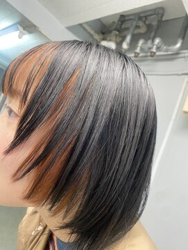 フレーム へアアンドトリートメント 天王寺北口店(FRAME) オレンジ