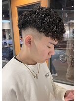 フリーク バーバーショップ 都島店(FREAK BARBER SHOP) スペインカール