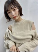 ショートボブ縮毛矯正 10代20代30代40代
