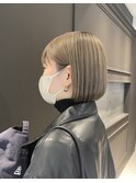 切りっぱなしボブ