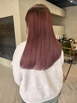 ヘアー アイス ルーチェ(HAIR ICI LUCE)&nbsp;ピンクパープルボルドーカラー暖色カラー/中西