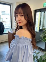 ポール(pole)&nbsp;札幌韓国ヘア　ヌードベージュレイヤーカット