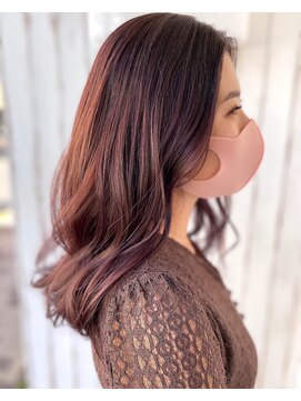 シュク 高円寺(SYUK) SYUK kazu 【高円寺 顔まわりカット 髪質改善 ハイライト 】