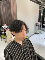 アイズ 海老名(AIZU)&nbsp;センターパートウルフ　ツイストスパイラル　王道ウルフ　波巻き