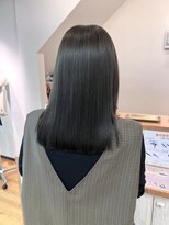 ナンプウ(Nanpu)&nbsp;白髪率30%でも叶う透明感カラー＋ノンストレス縮毛矯正