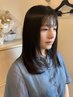 【お得なコース☆】似合わせカット+ミルボントリートメント  6600→5500