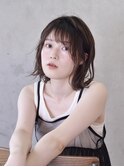 ダークグレージュのレイヤーロブ