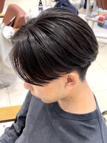 クアトログランシュ ひたちなか店(QUATRO×GranCieux)&nbsp;曲がる縮毛矯正×センターパート　ひたちなか/メンズ/縮毛