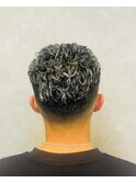 20代30代40代メンズ刈り上げ極道パーマ宮城リョータ風パーマ