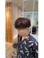 アレアル 広島並木通り店(ALEAR)&nbsp;メンズマッシュ/スパイラルパーマ/ニュアンスパーマ