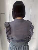 リリアン(ReLien)&nbsp;ケラチントリートメント×切りっぱなしボブ